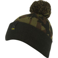 Avid Carp Black & Camo Bobble Hat 